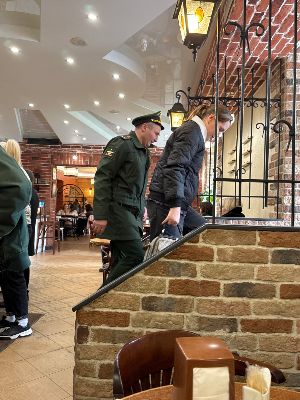 Ordinary morning life documented across central Saint Petersburg