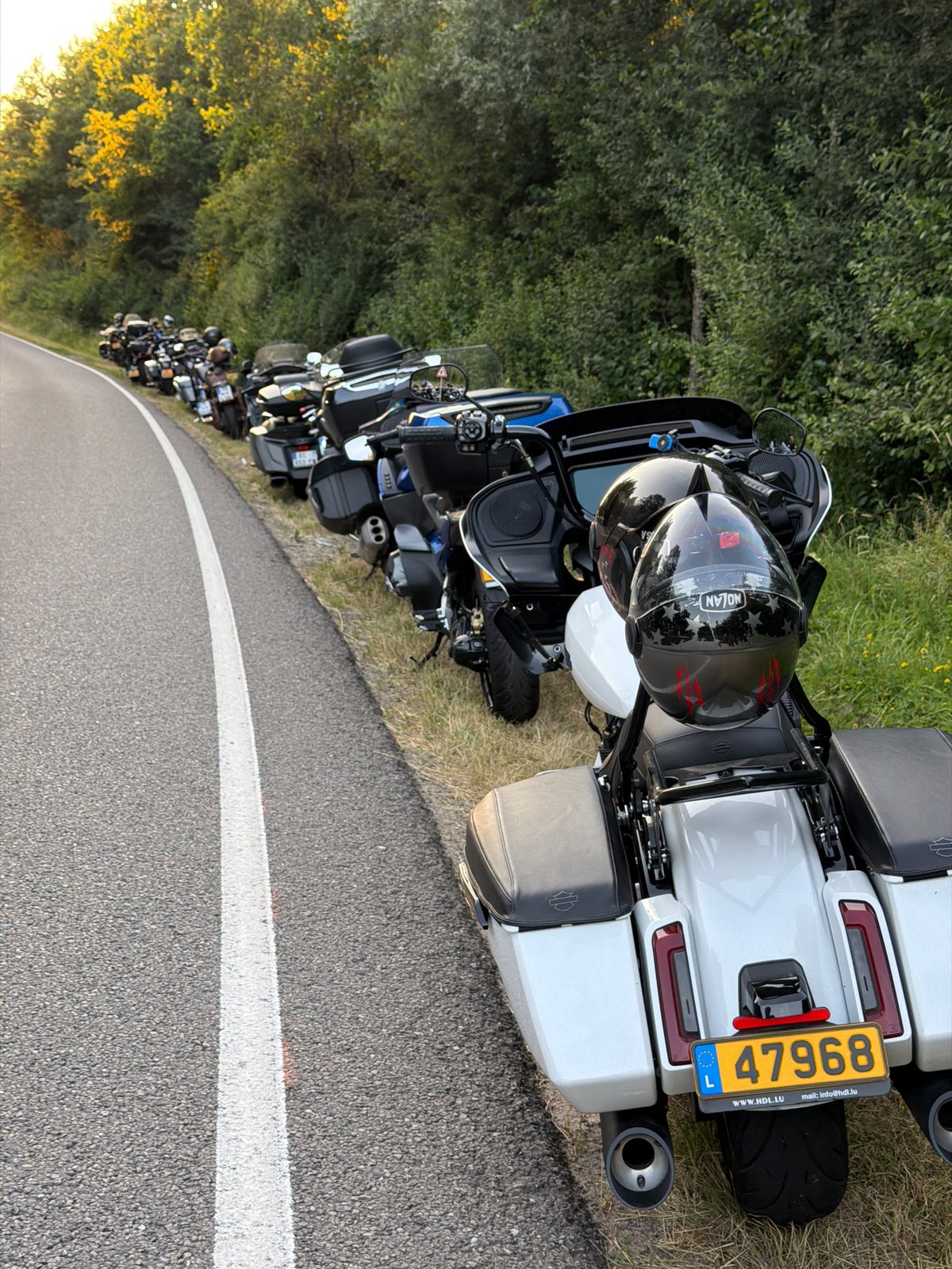 Motorcycle club rally with live music and stage shows in Flaxweiler