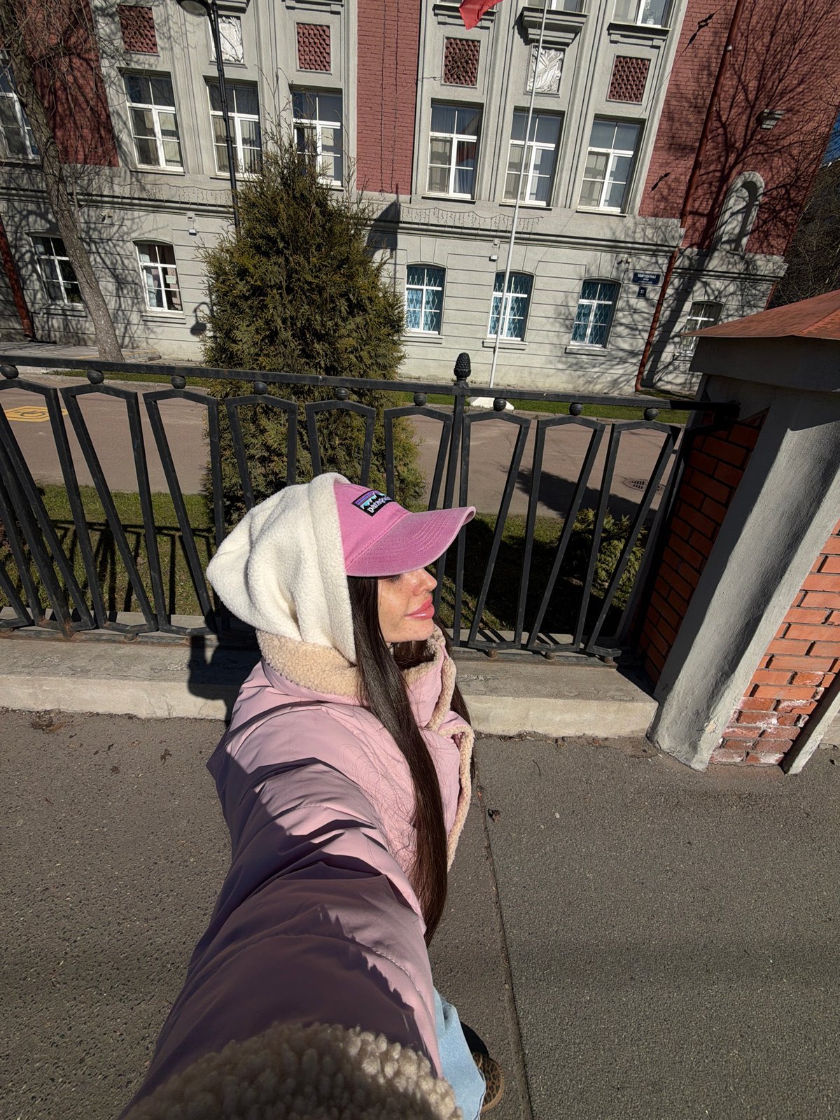 Morning street scenes captured in Saint Petersburg
