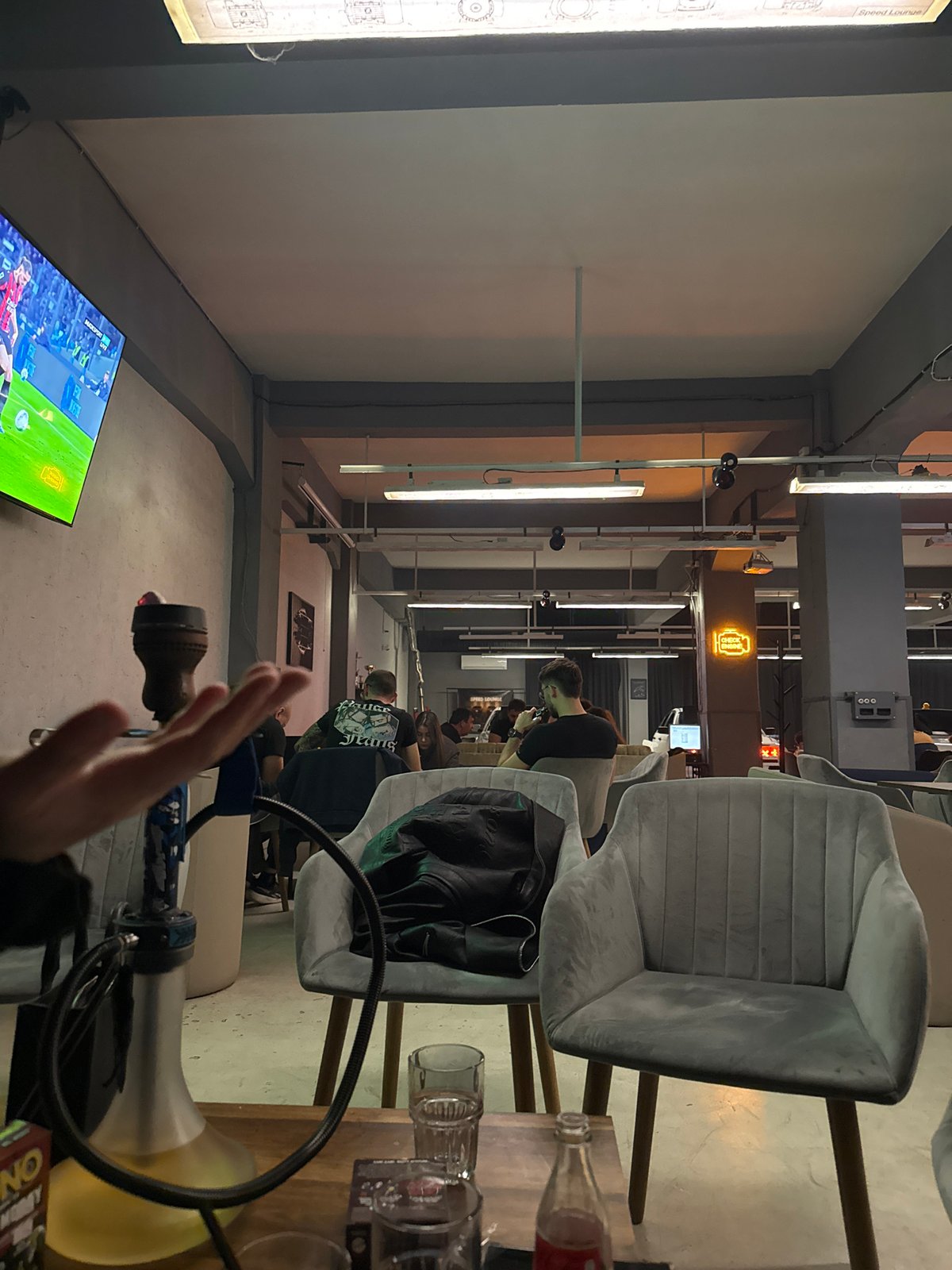 Soccer viewing draws patrons to Plovdiv bar