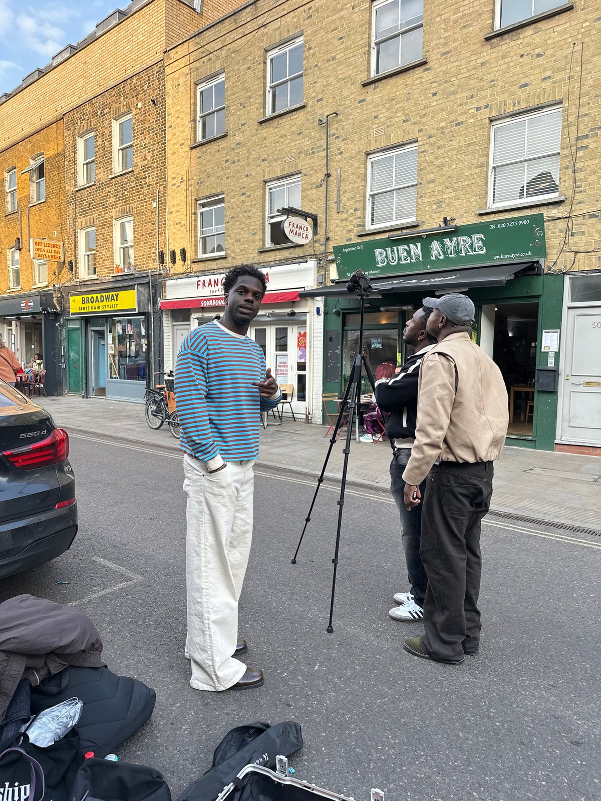 Man photographed on London street Friday evening