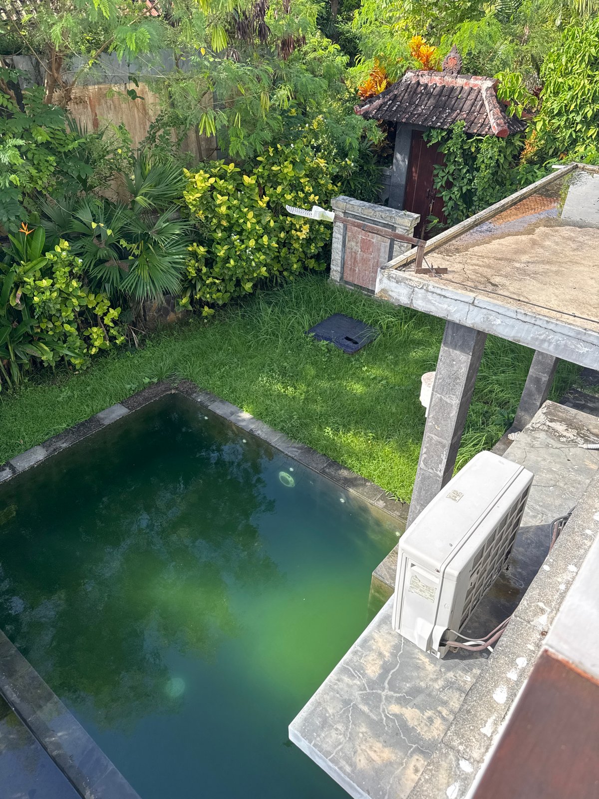 Building structures and pool documented in Kuta Selatan