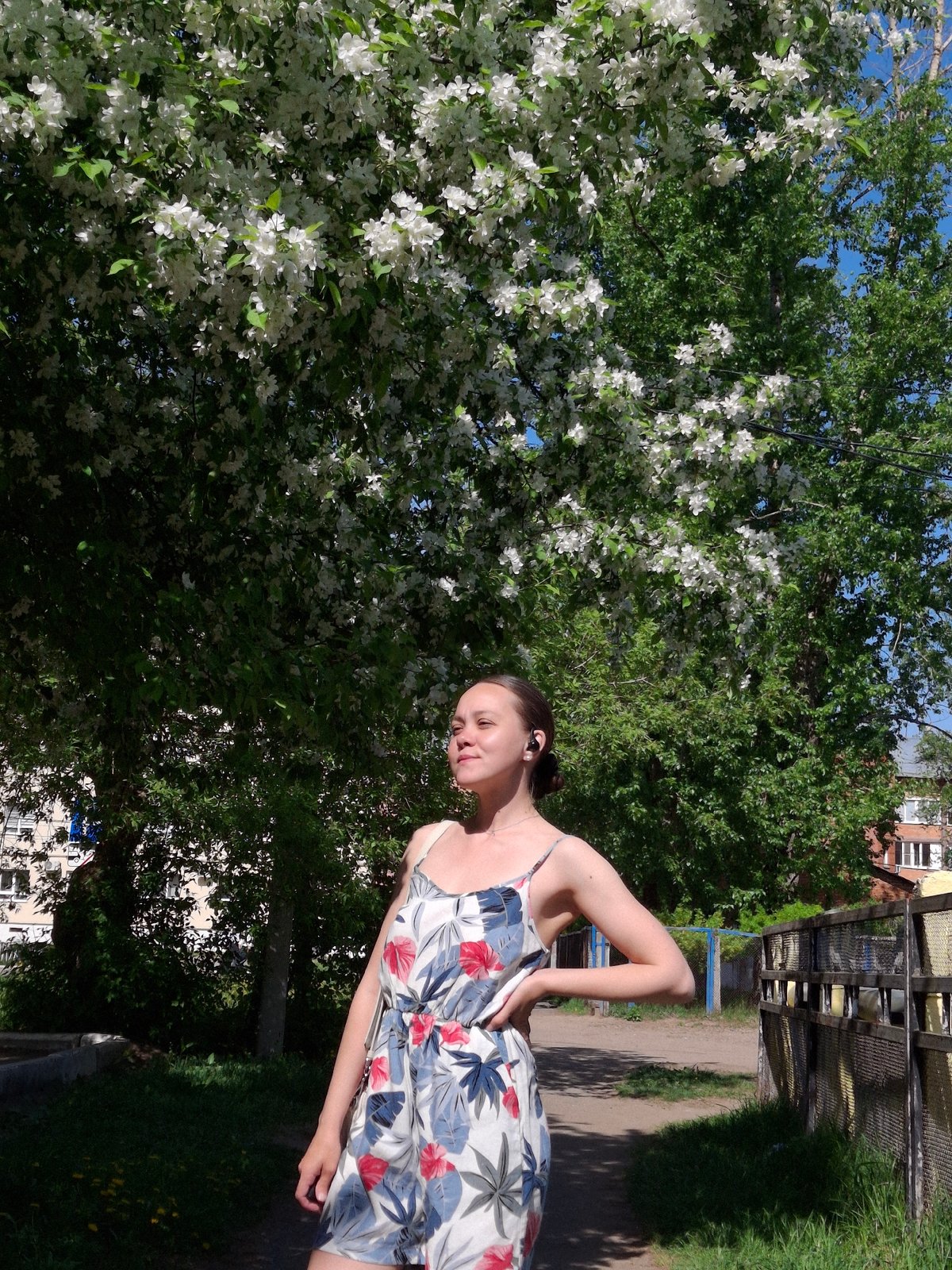 Spring morning life documented across Chaikovsky, Russia