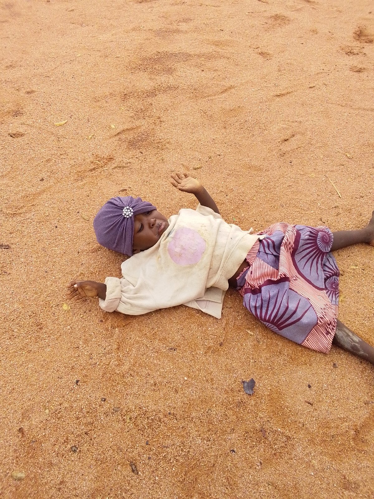 Daily life moments captured in Nigerian village community
