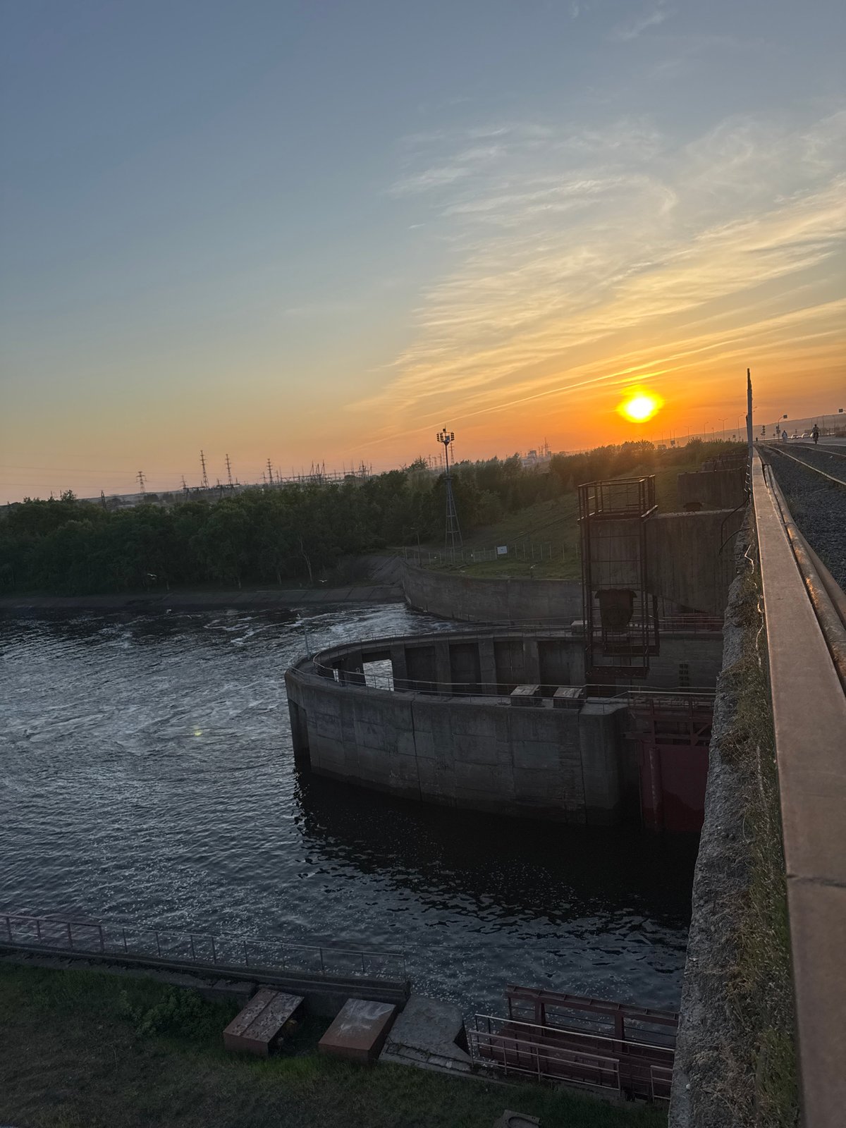 Evening scenes captured around Chaikovsky canal and cityscape