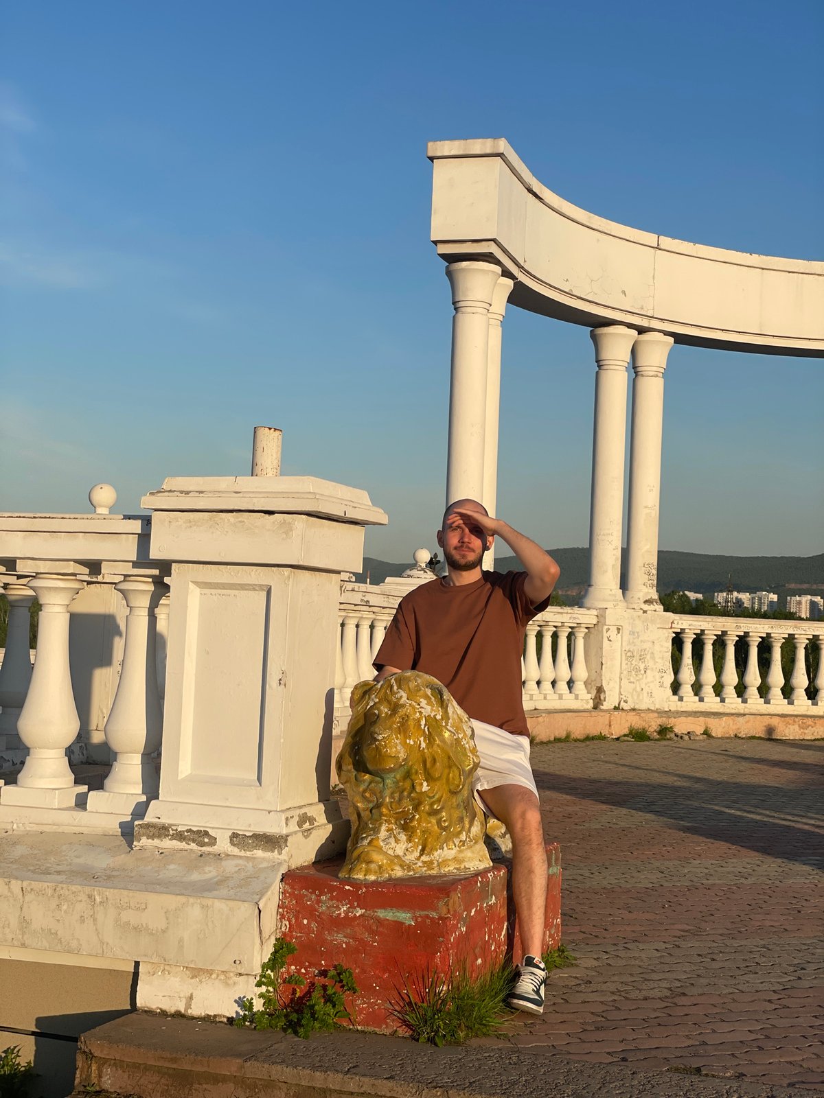 Afternoon sightseeing and urban exploration documented in Krasnoyarsk