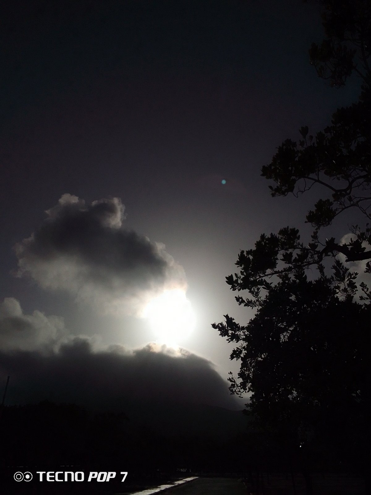Overcast twilight documented in Pedro González, Venezuela