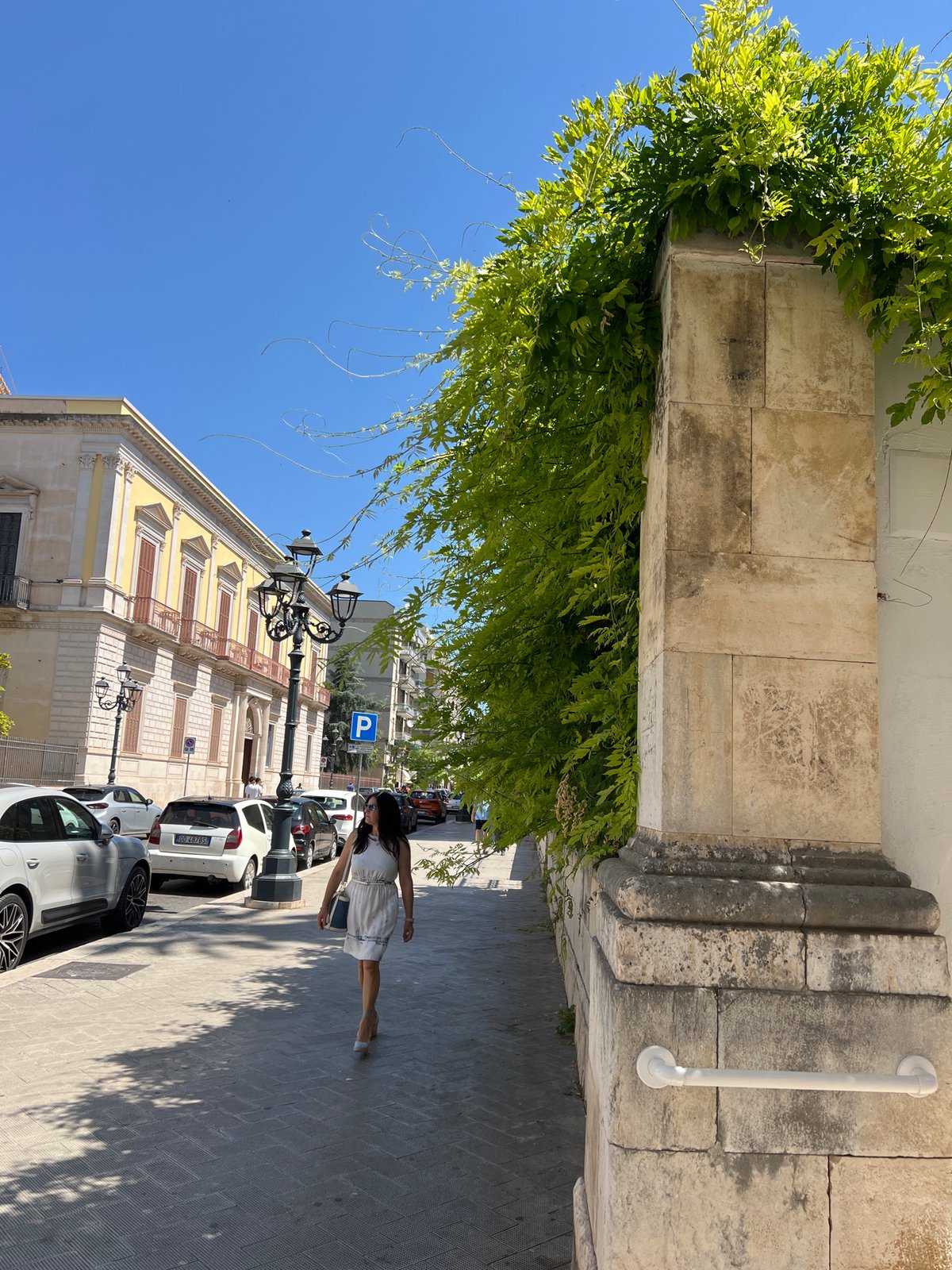 Morning street life documented across Bitonto, Italy