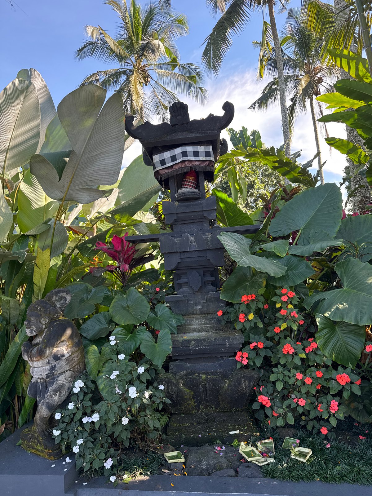 Traditional Balinese cultural sites documented in Rendang, Indonesia
