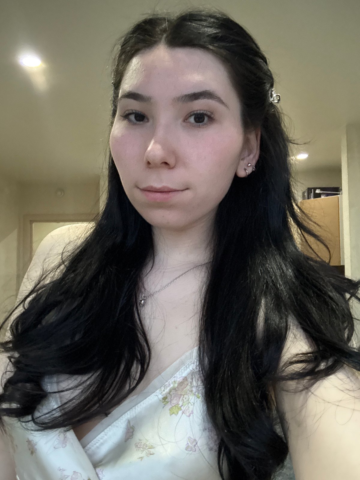 Young woman observed indoors in Izhevsk, Russia