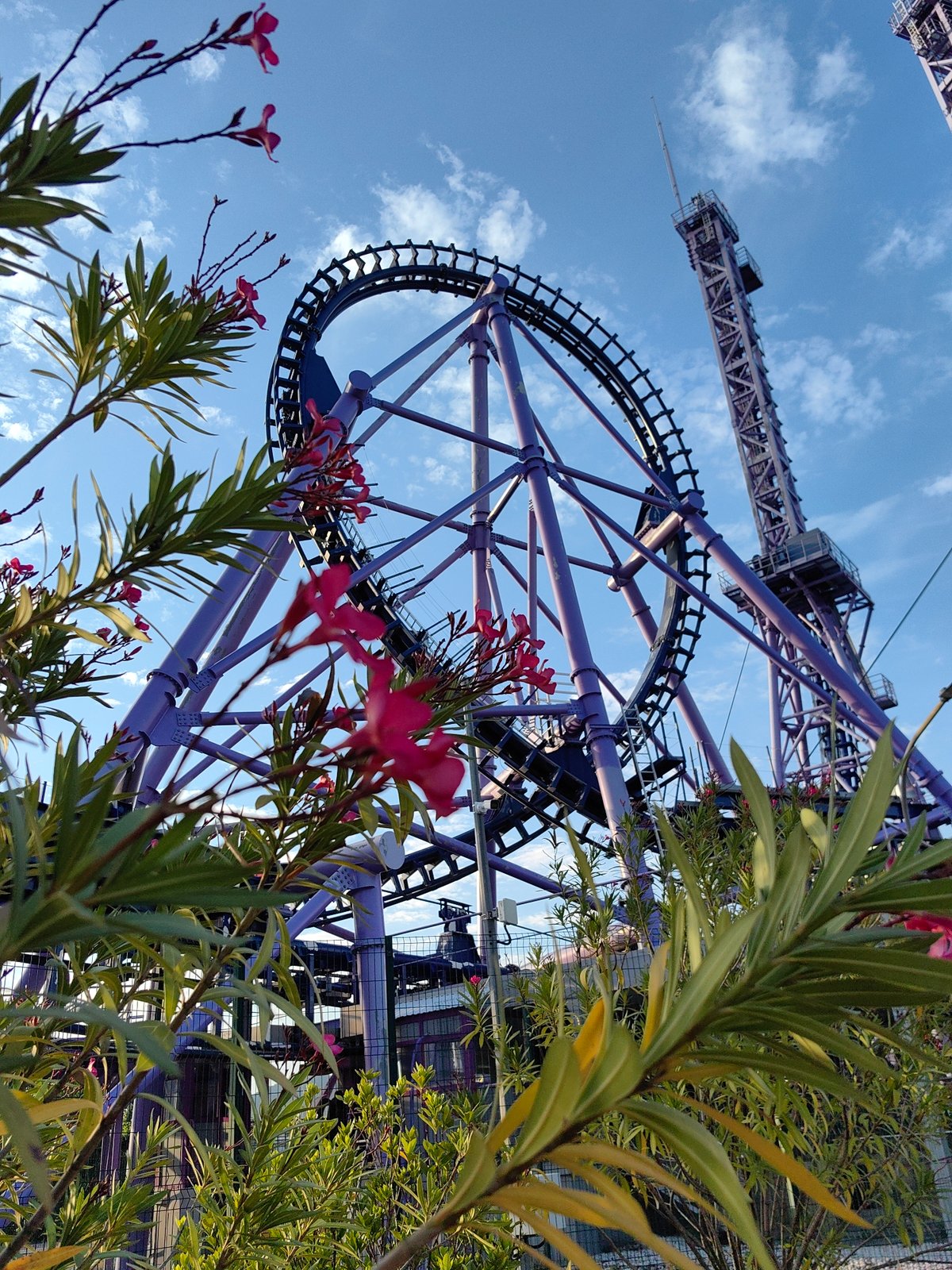 Visitor documents afternoon at Sochi Park amusement complex
