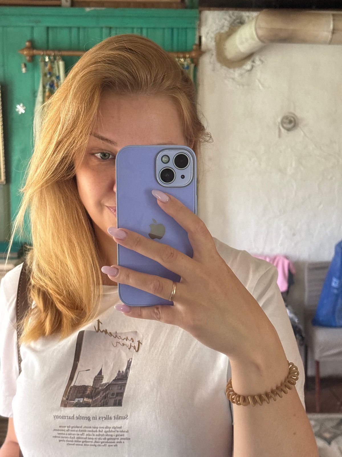 Selfies and outdoor moments from a small Russian village