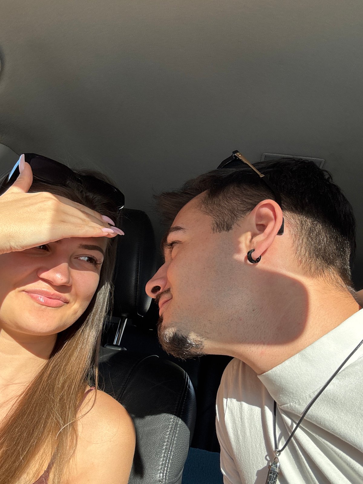 Couple enjoys afternoon outing in Sofia, Bulgaria