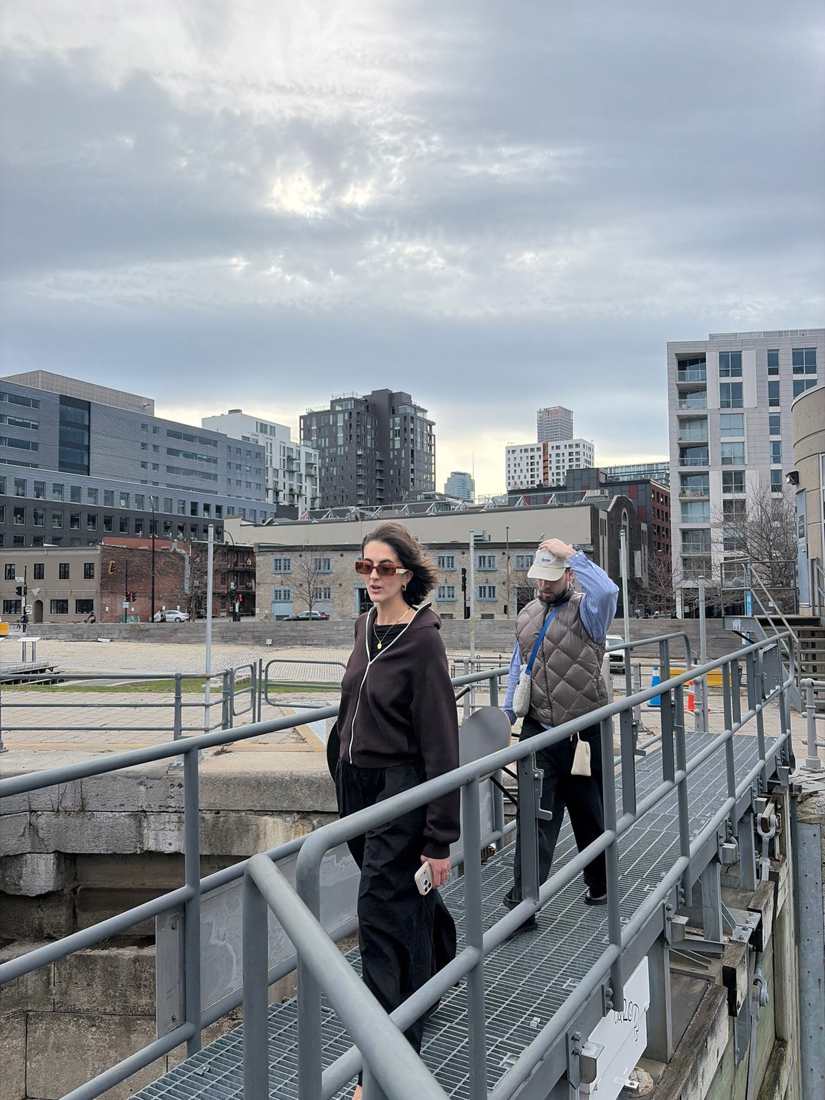 Evening snapshots of daily life across Montreal waterfront and parks