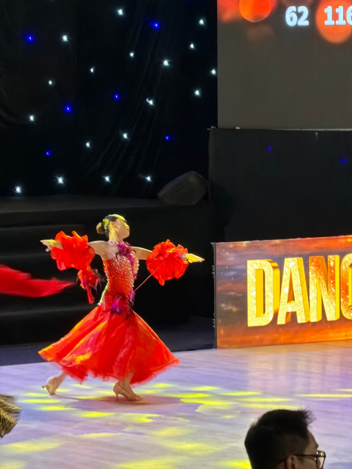 Ballroom dance competition held at My Dinh Arena, Hanoi