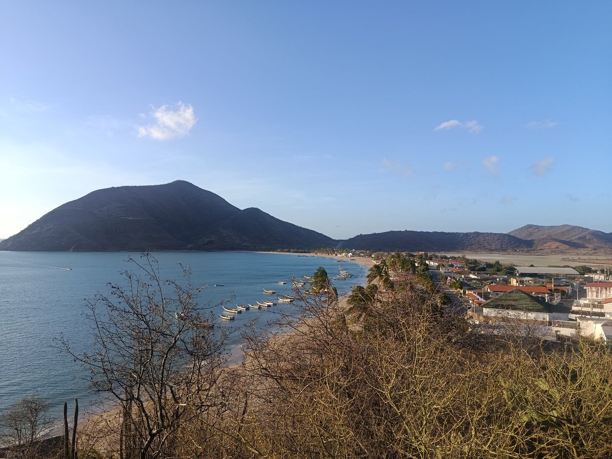Sunset Views Captured Across Juan Griego Bay Venezuela