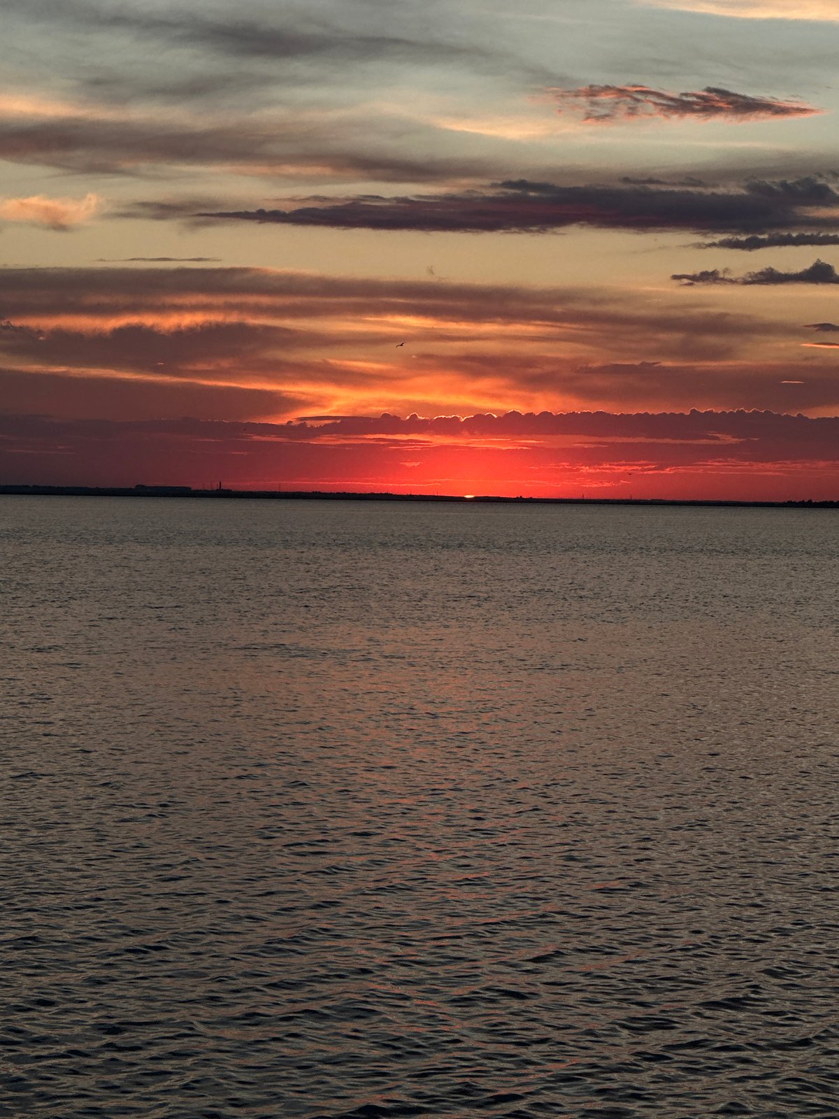 Dramatic sunset observed across Kokshetau waterways draws multiple witnesses