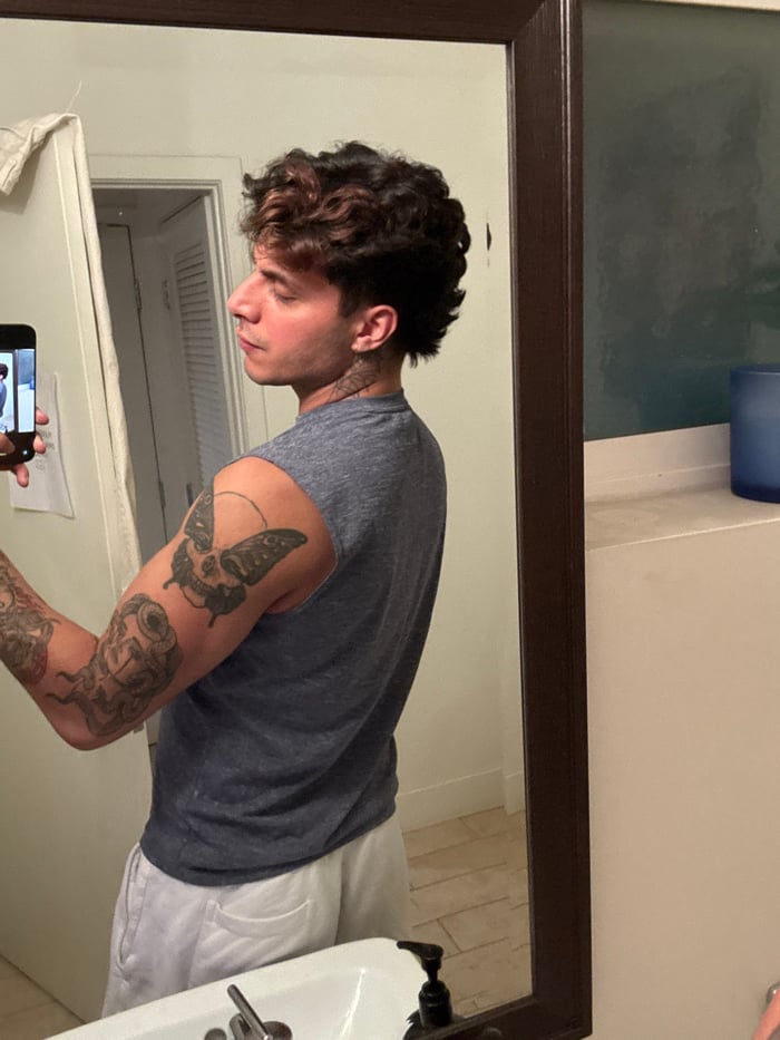 Morning domestic life documented in Los Angeles home
