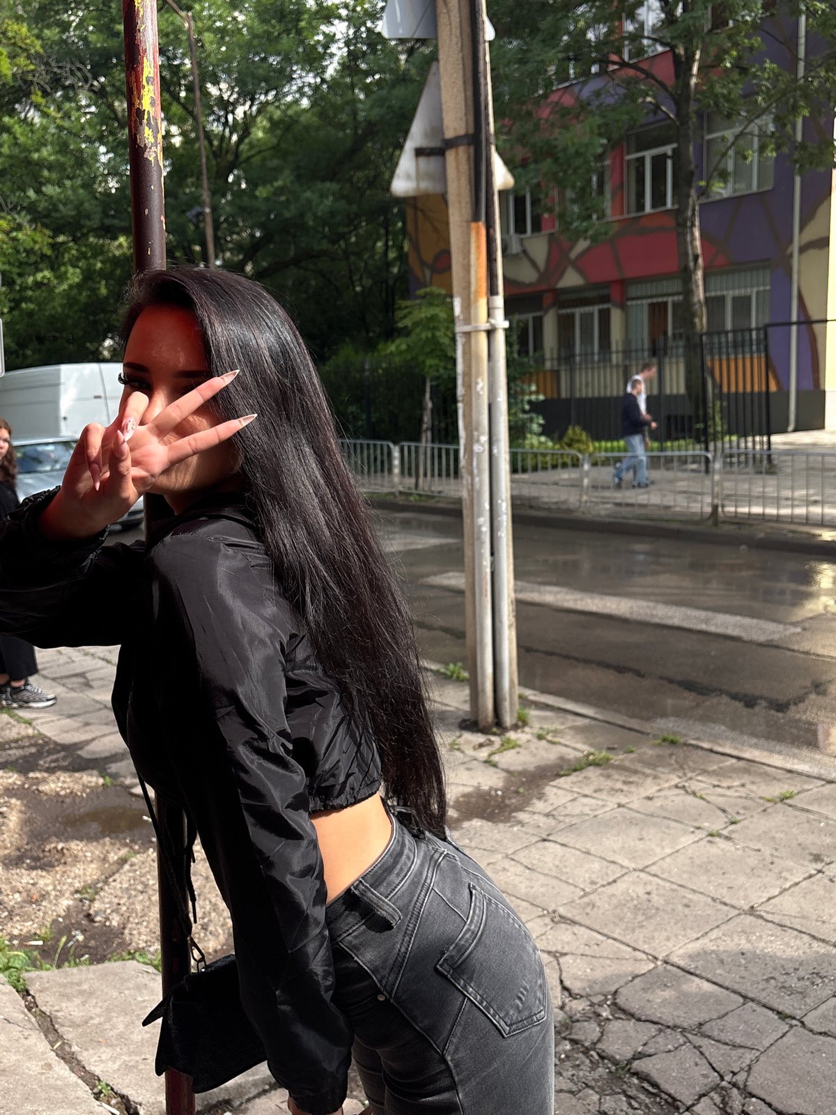 Morning street life documented across Sofia, Bulgaria