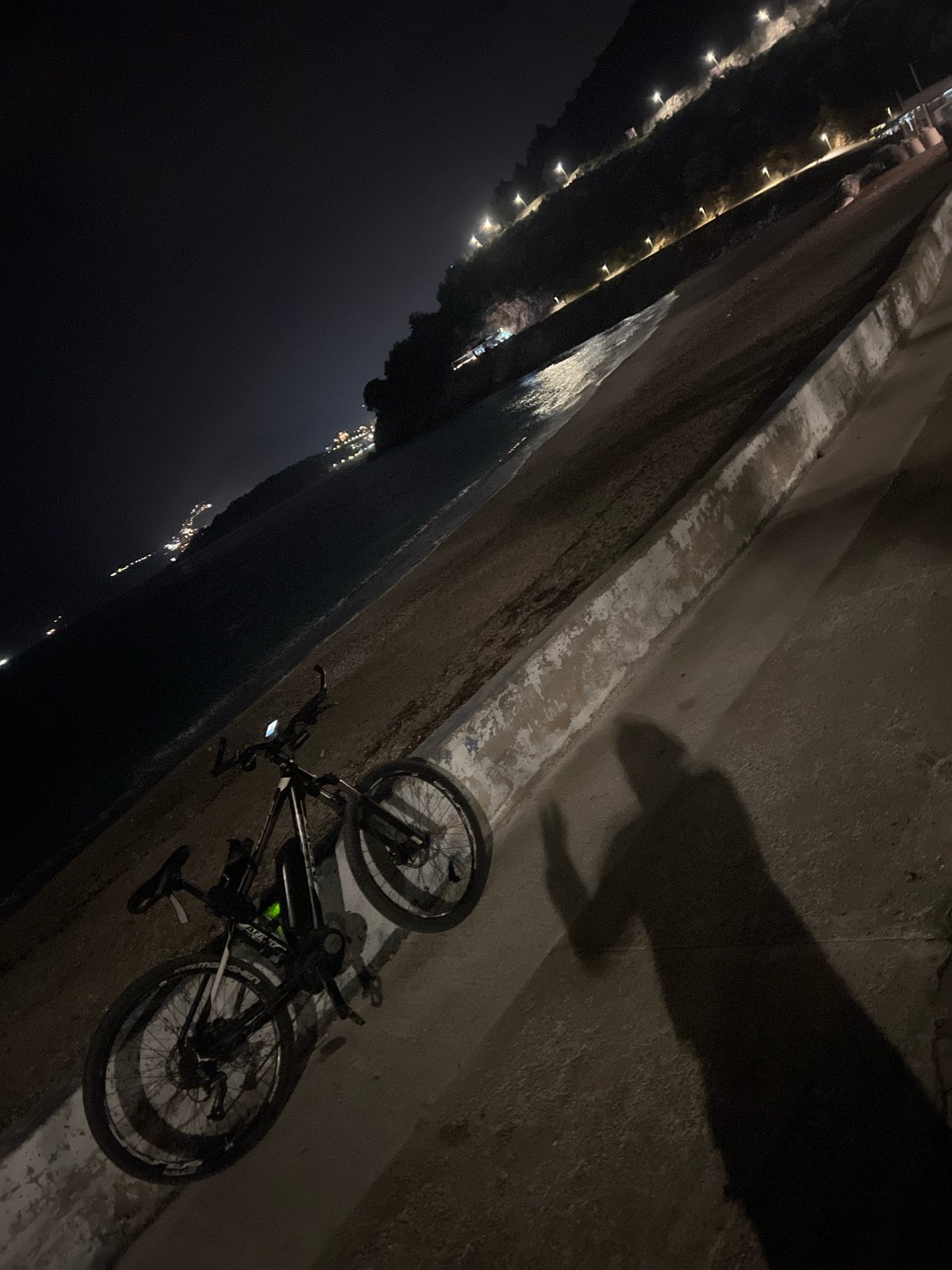 Nighttime scenes documented across coastal Montenegro locations