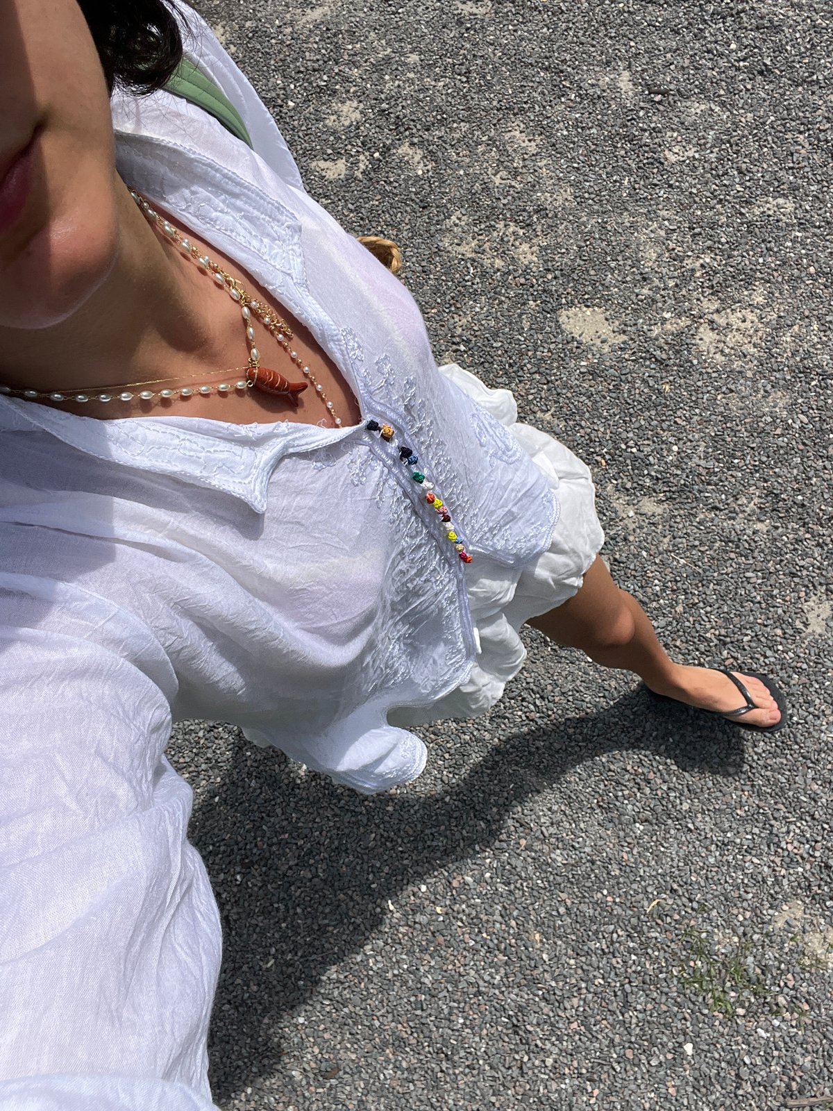 Woman in Sony Open Tennis gear photographed in Miami Beach