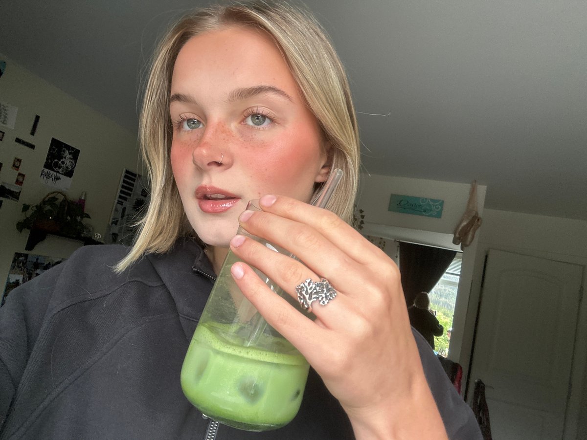 Woman photographed twice in different outfits in Whistler