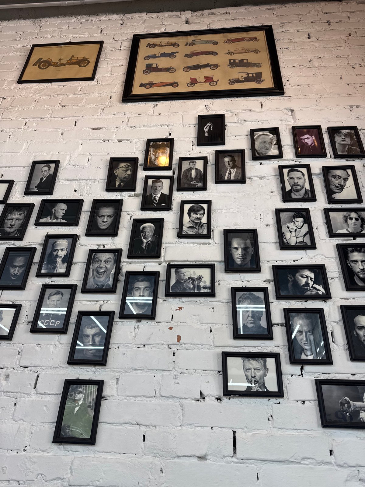 Vintage barber shop haircut scene documented in Novosibirsk