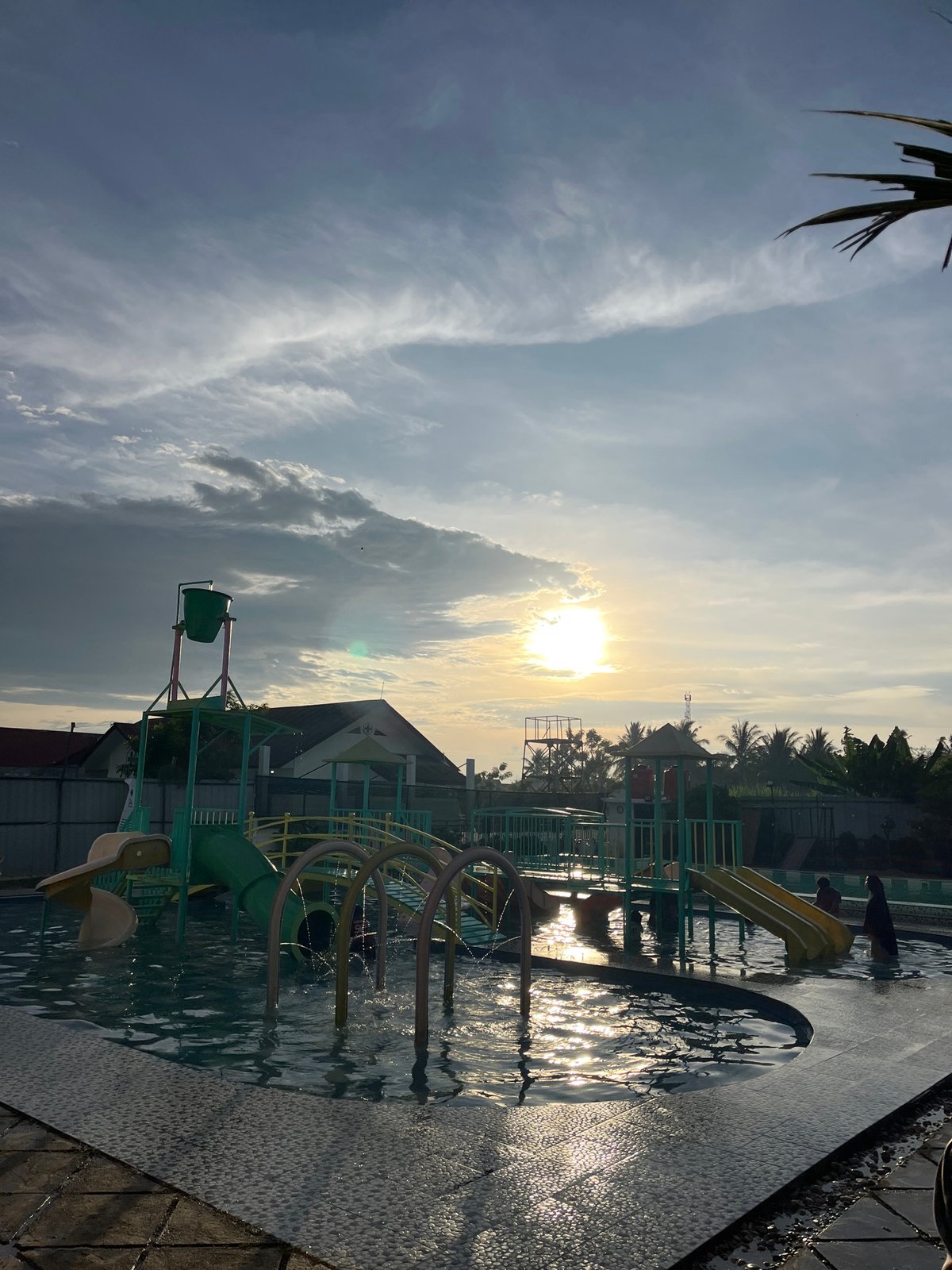 Children's water park documented in Lhokseumawe, Indonesia