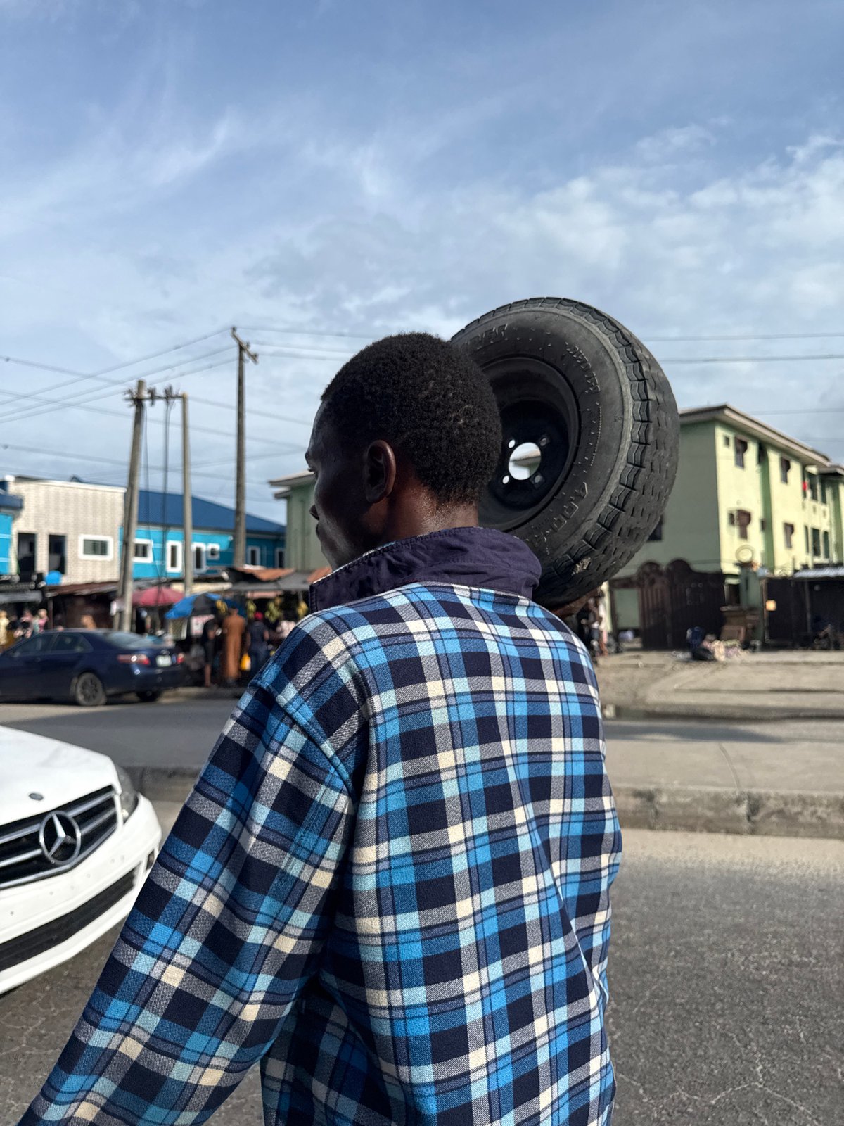Daily street life documented in Ado Nigeria