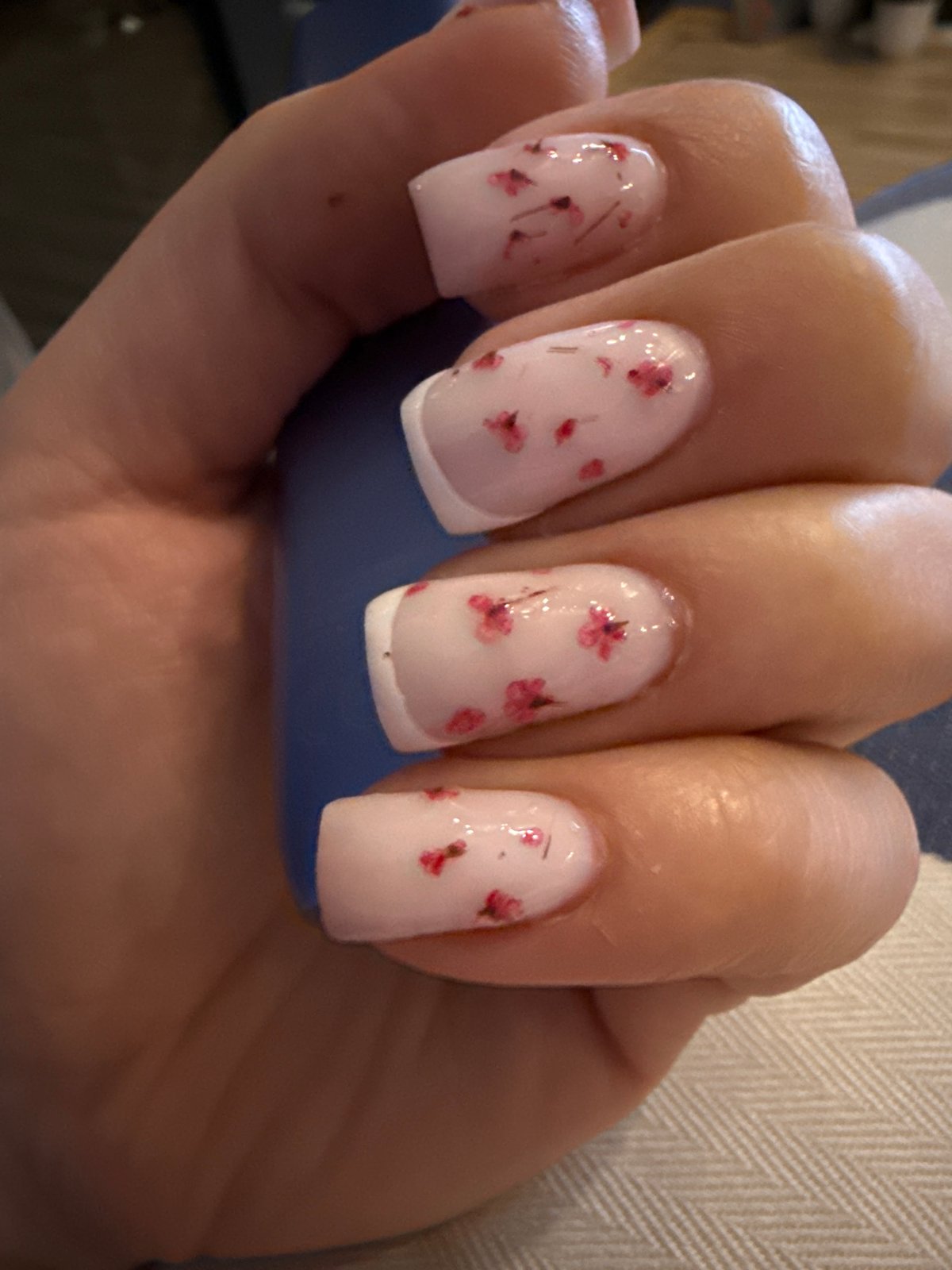 Manicured nails photographed in Varna, Bulgaria