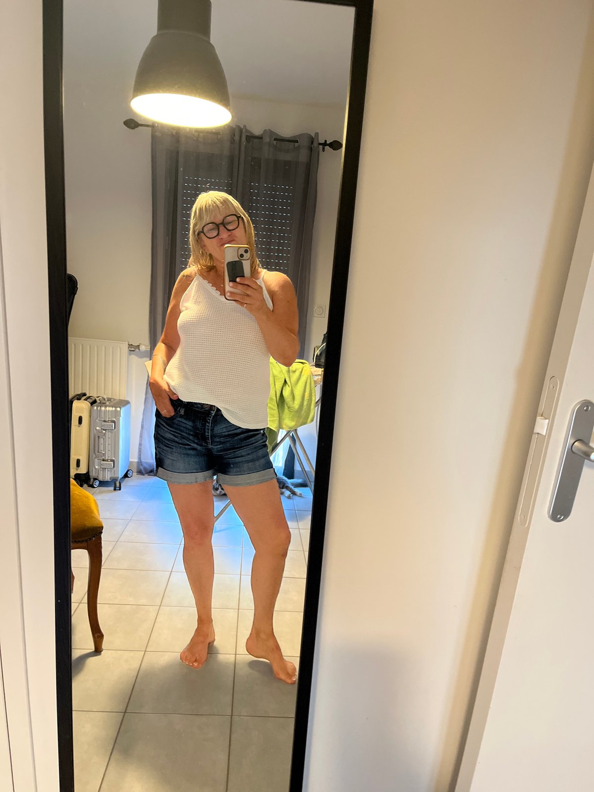 Lazy Bastille Day morning indoors in Chambœuf