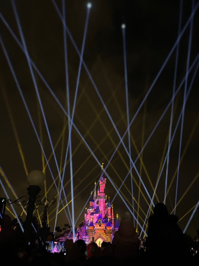 Disneyland Paris hosts nighttime spectacular with fireworks and lights