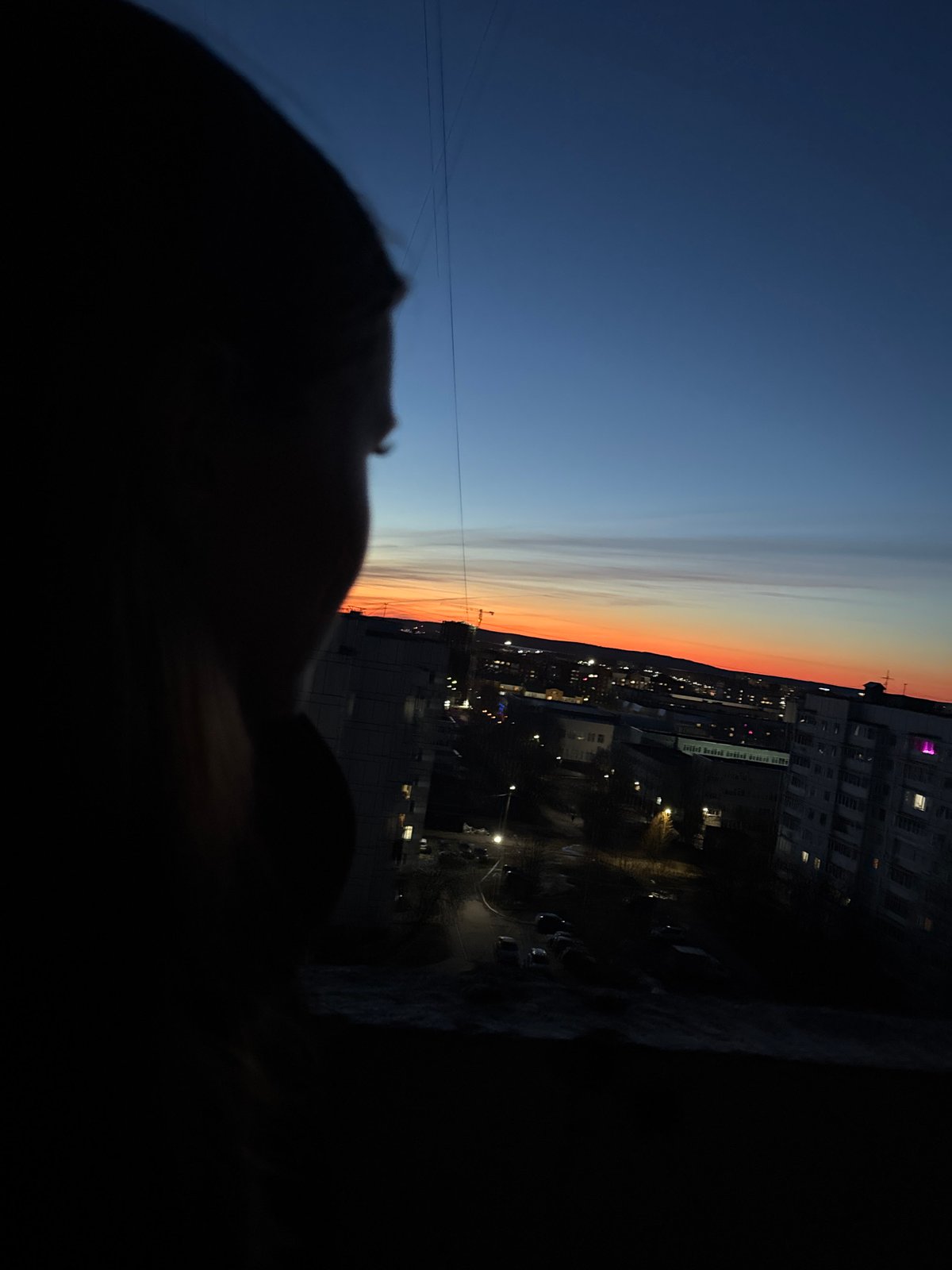 Evening life documented across Chaikovsky, Russia in 20 minutes