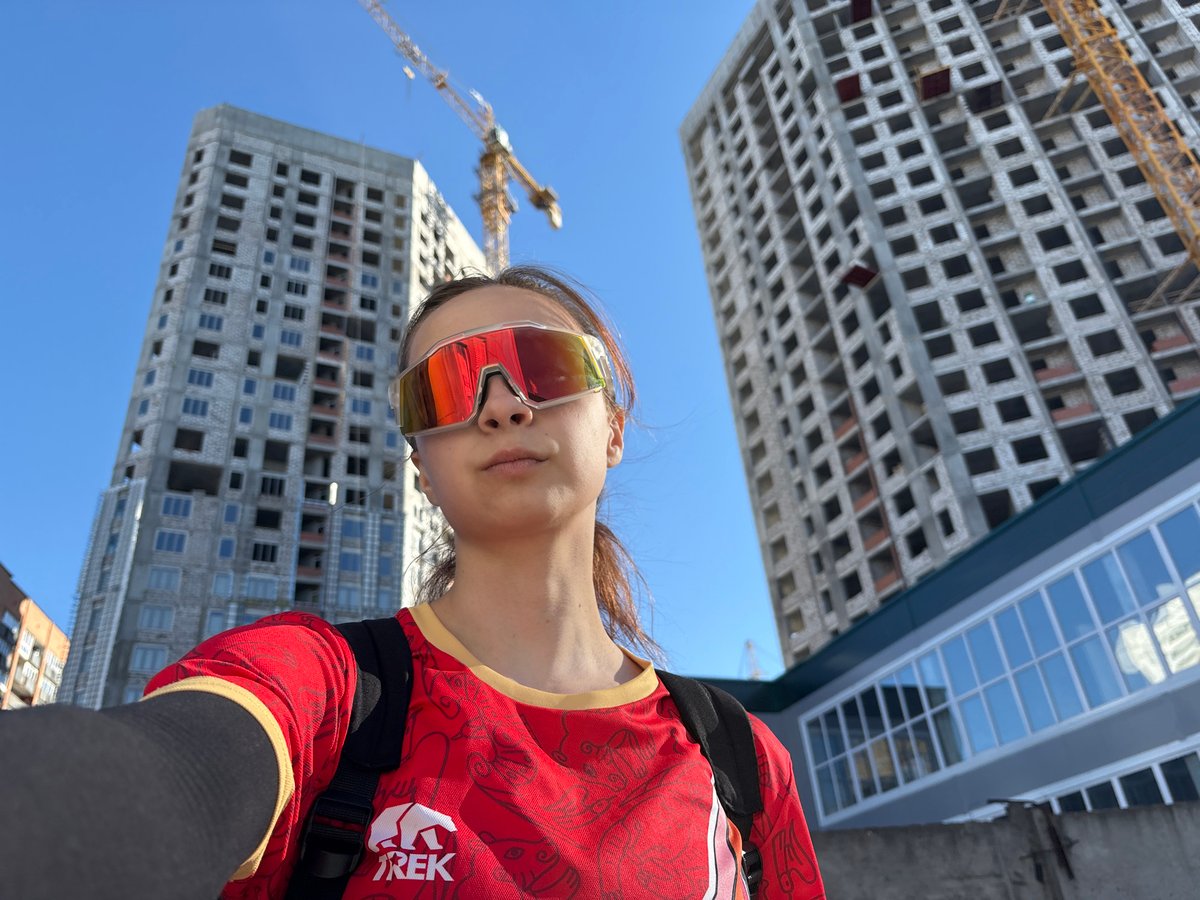 Elevator selfies and construction views documented in Perm, Russia