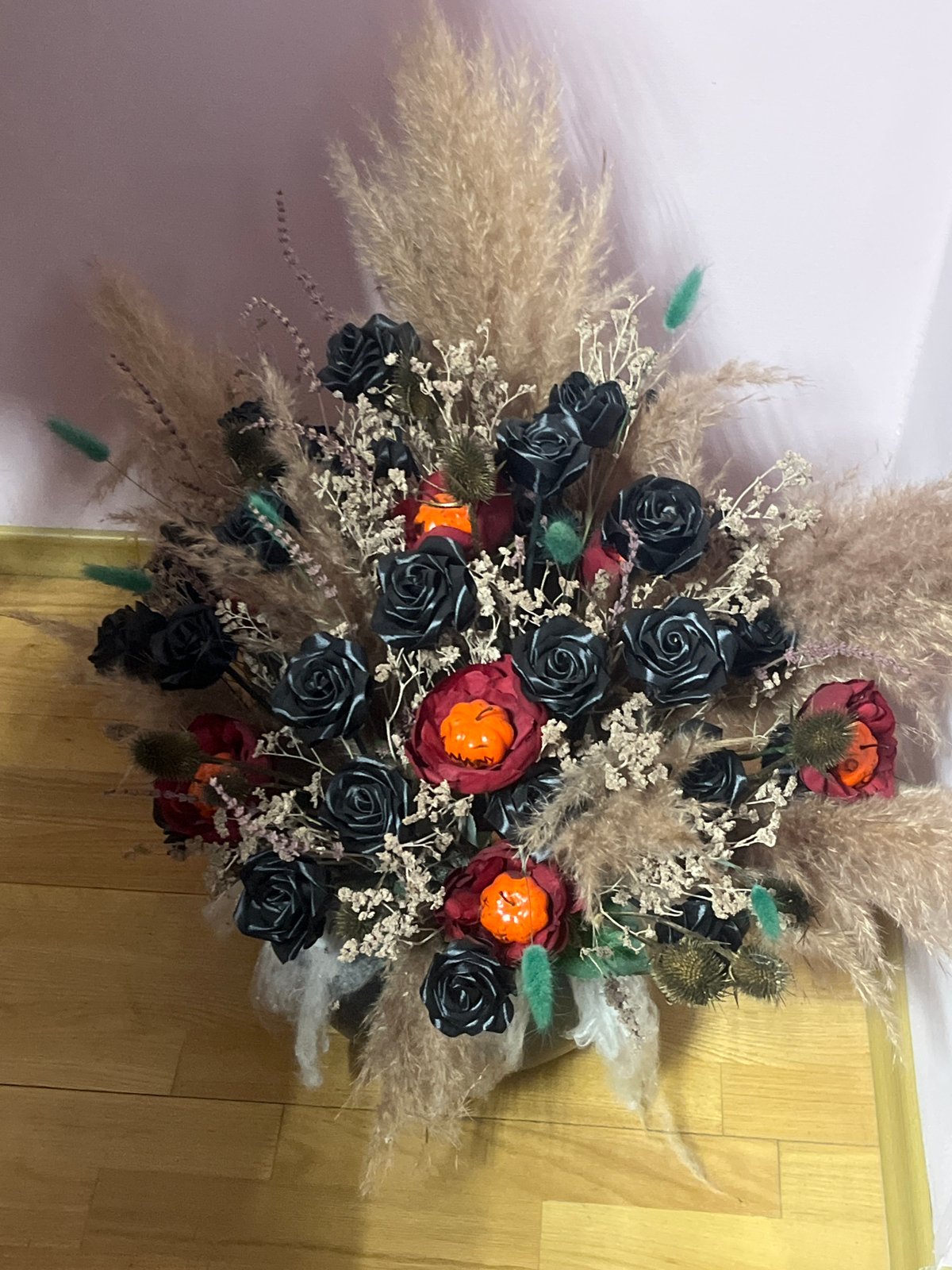 Spring student gathering with decorations captured in Saint Petersburg