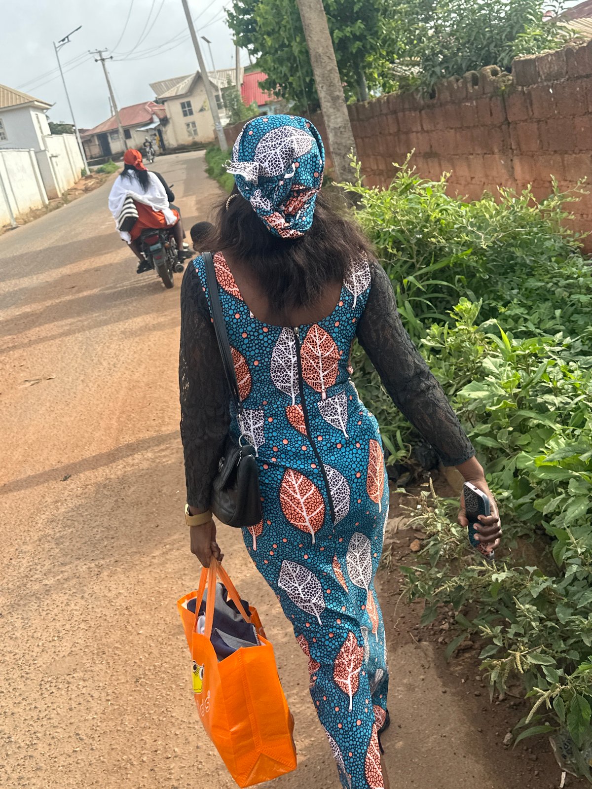 Everyday morning life in Gura Top, Nigeria