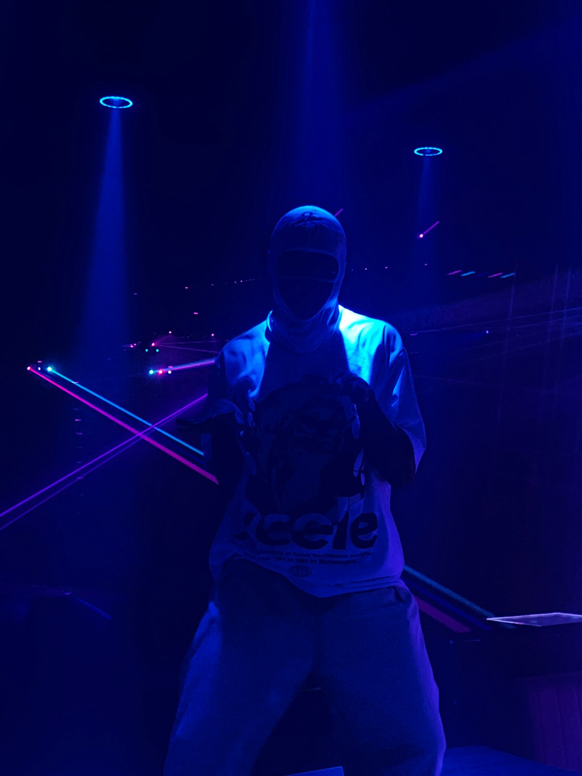 Night out at laser entertainment venue in Howayi, Nigeria