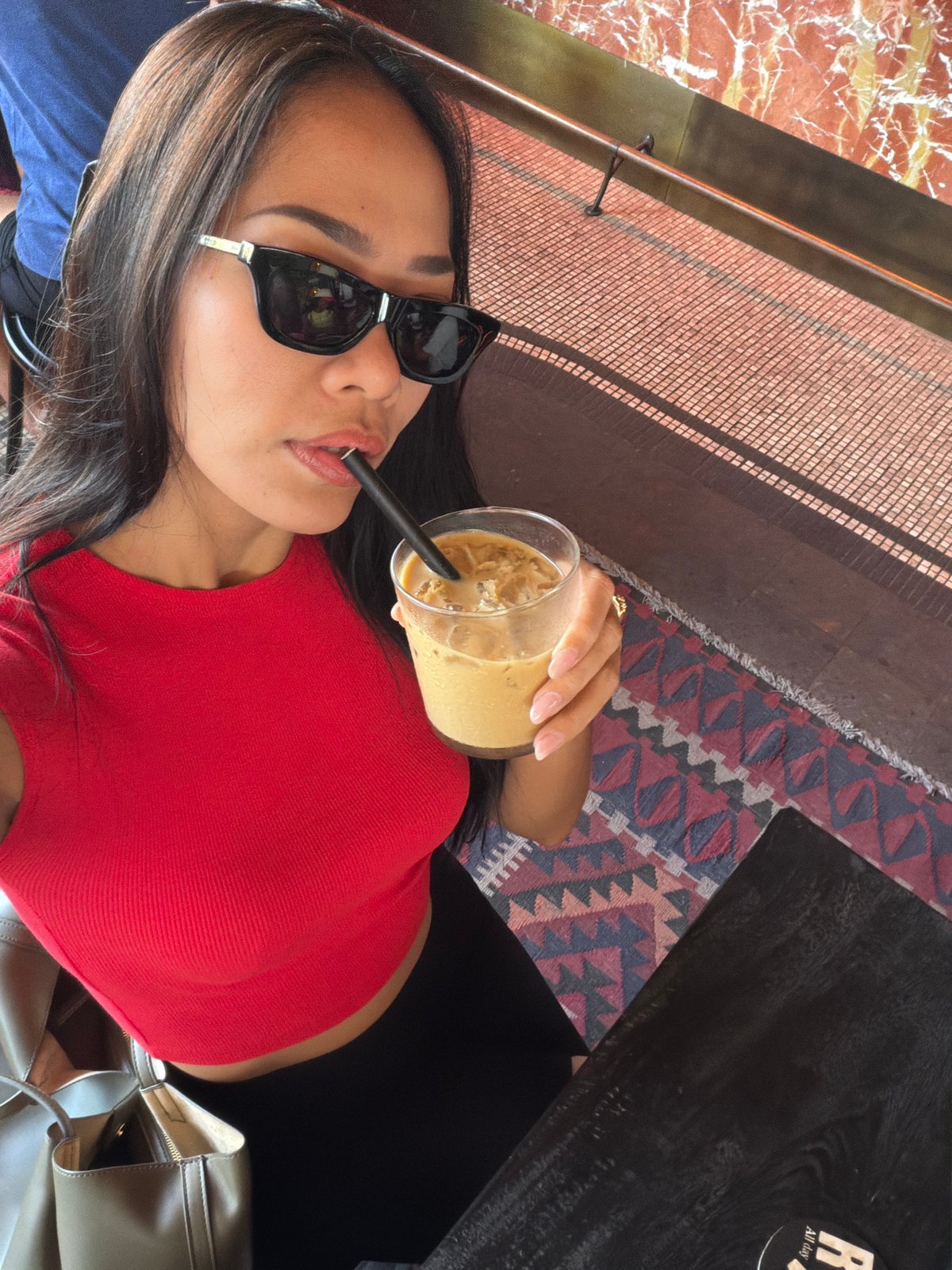 Morning café stop in North Kuta, Bali