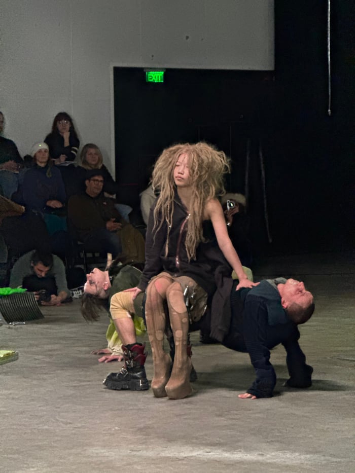 Contemporary art performance event held at Sofia venue