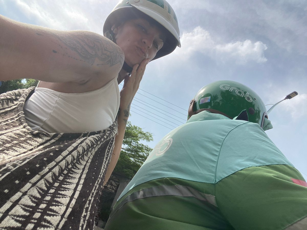 Morning motorcycle commute documented in Vietnamese coastal areas