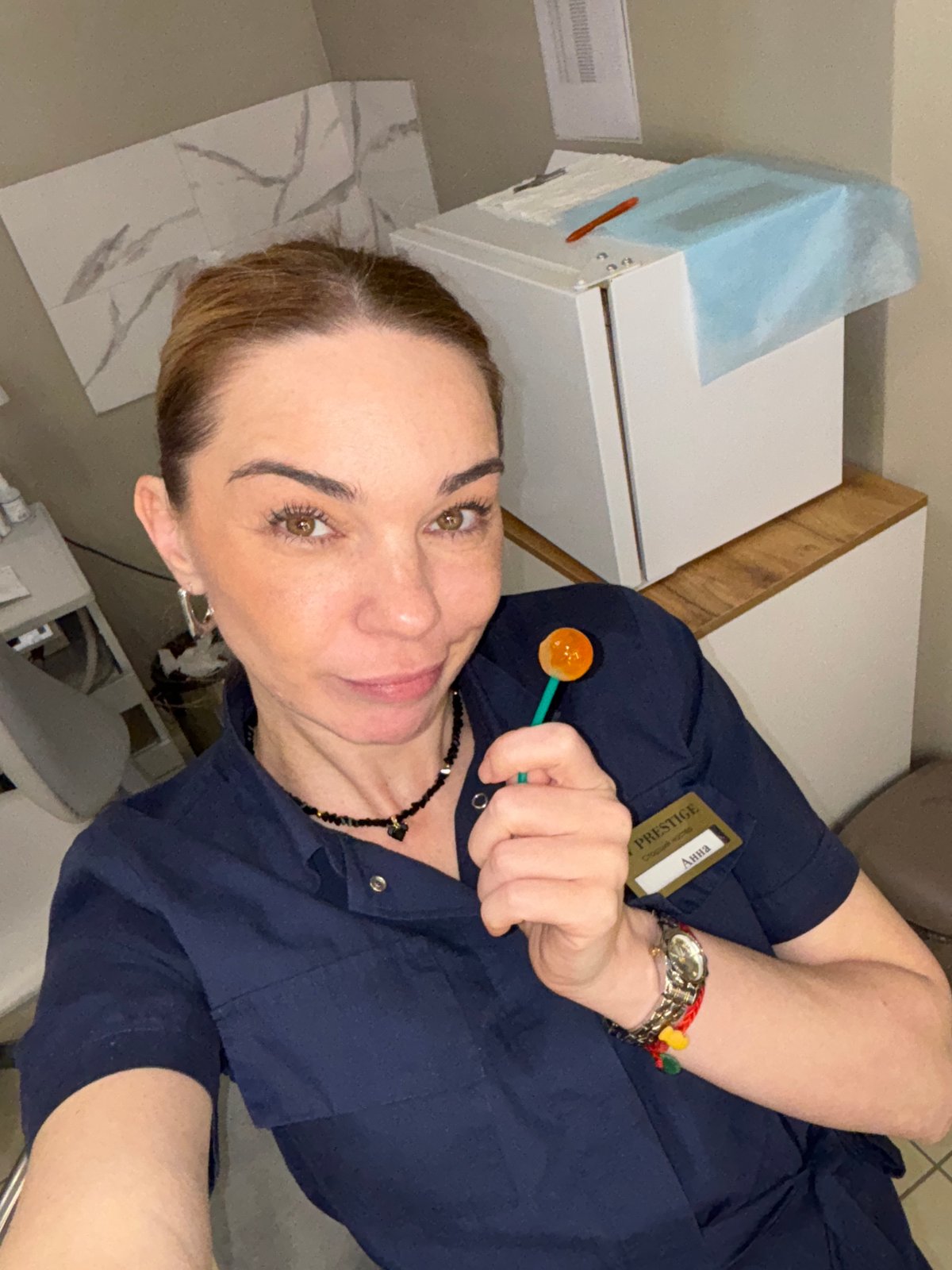 Medical worker Anna observed at SV Prestige clinic in Russia