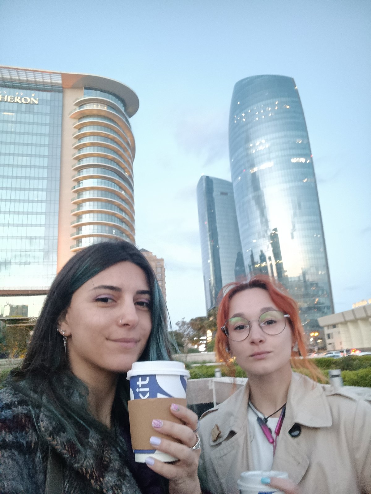 Casual urban moments documented across Baku during afternoon hours