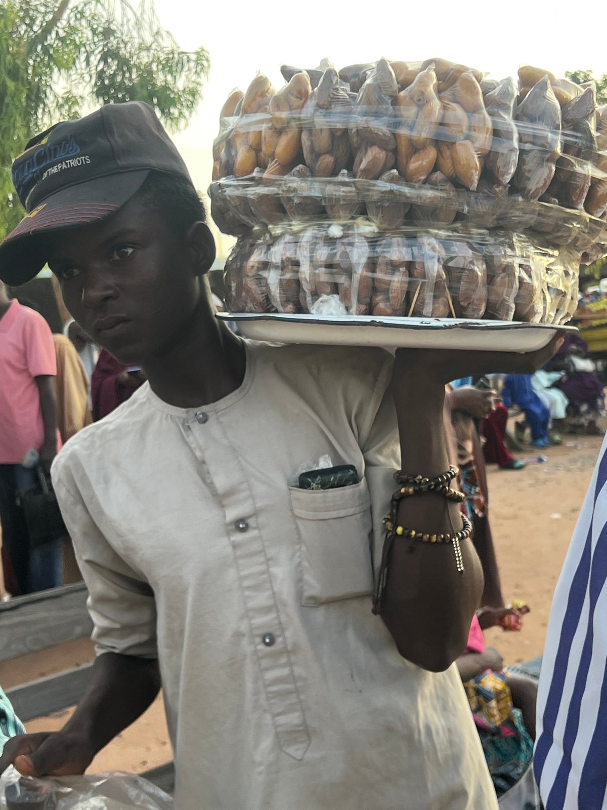 Morning market activity documented across Nigerian towns