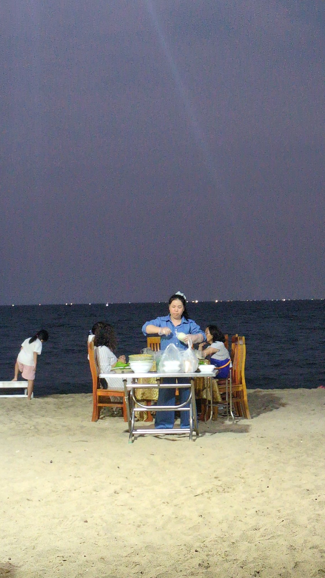 Beach life documented at Khánh Hải Vietnam resort area