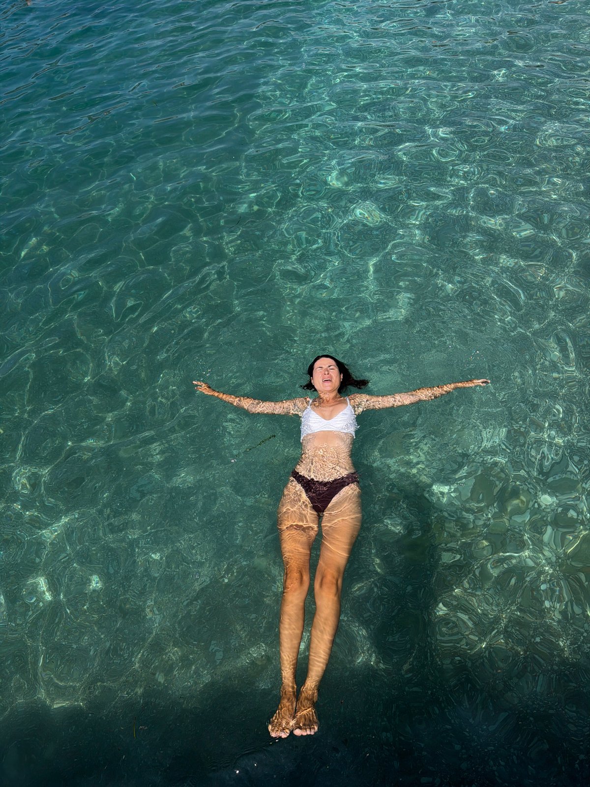 A morning in the water off the Boreti coast