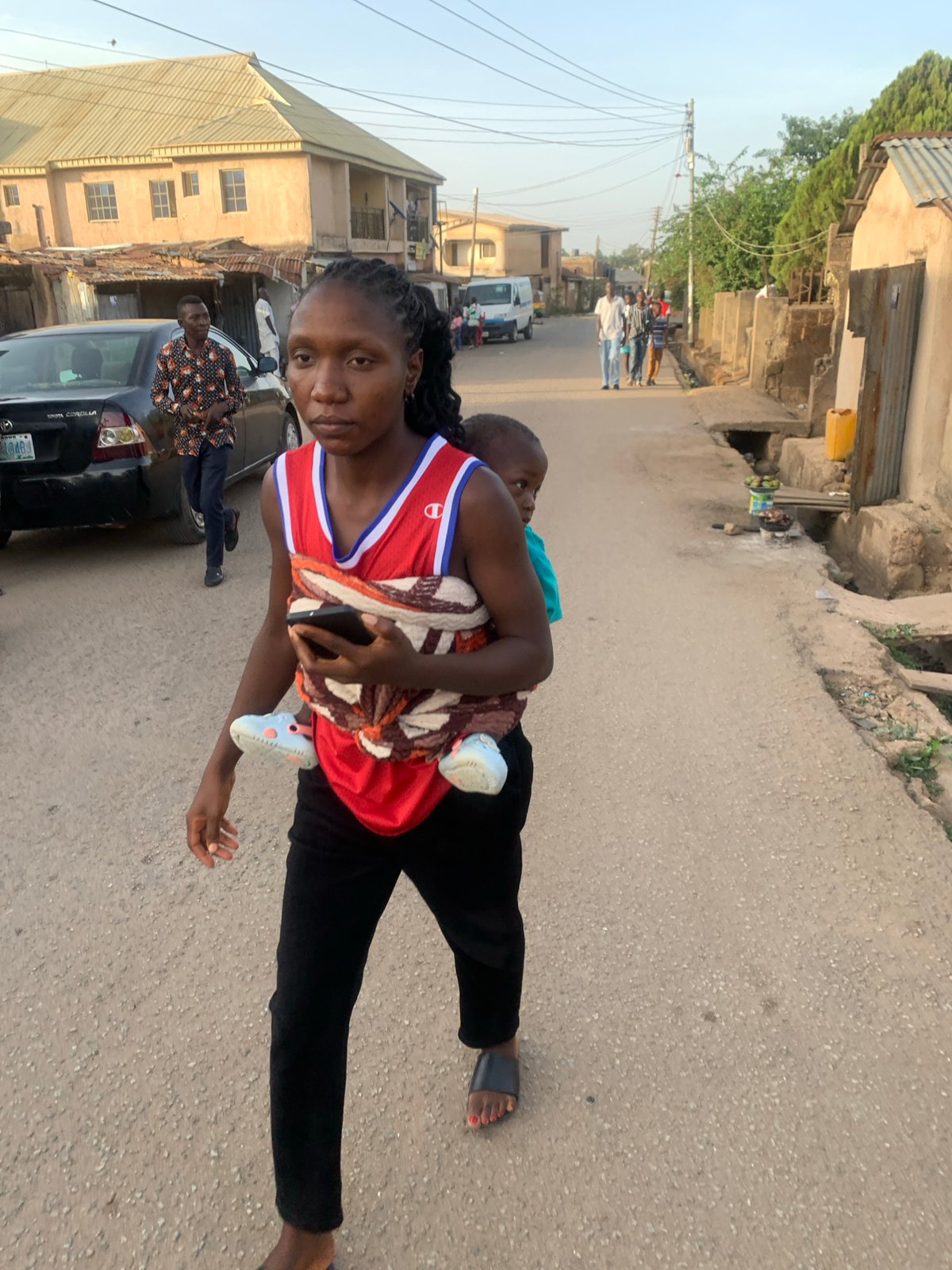 Everyday street life documented across Jos, Nigeria Sunday afternoon