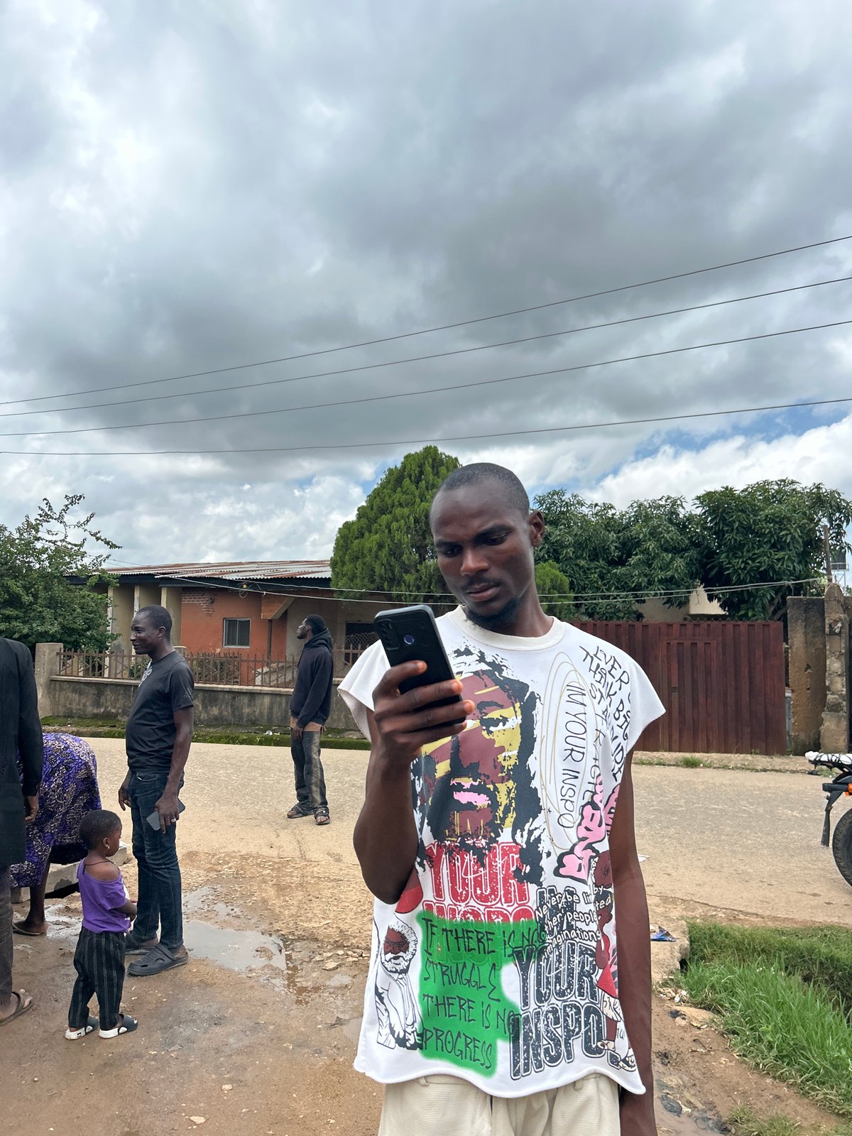 Morning street life across Jos, Nigeria