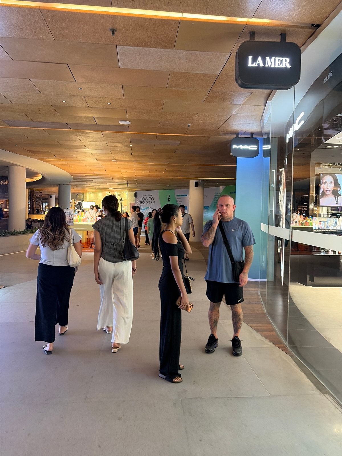 Evening browse through Beachwalk Shopping Center, Kuta, Bali