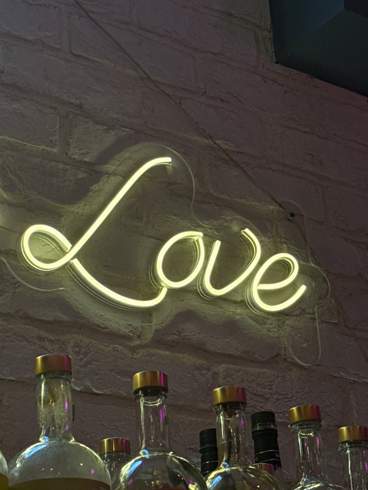 Moscow Cafe Interior Features Love Neon, Space Murals, Coffee Branding