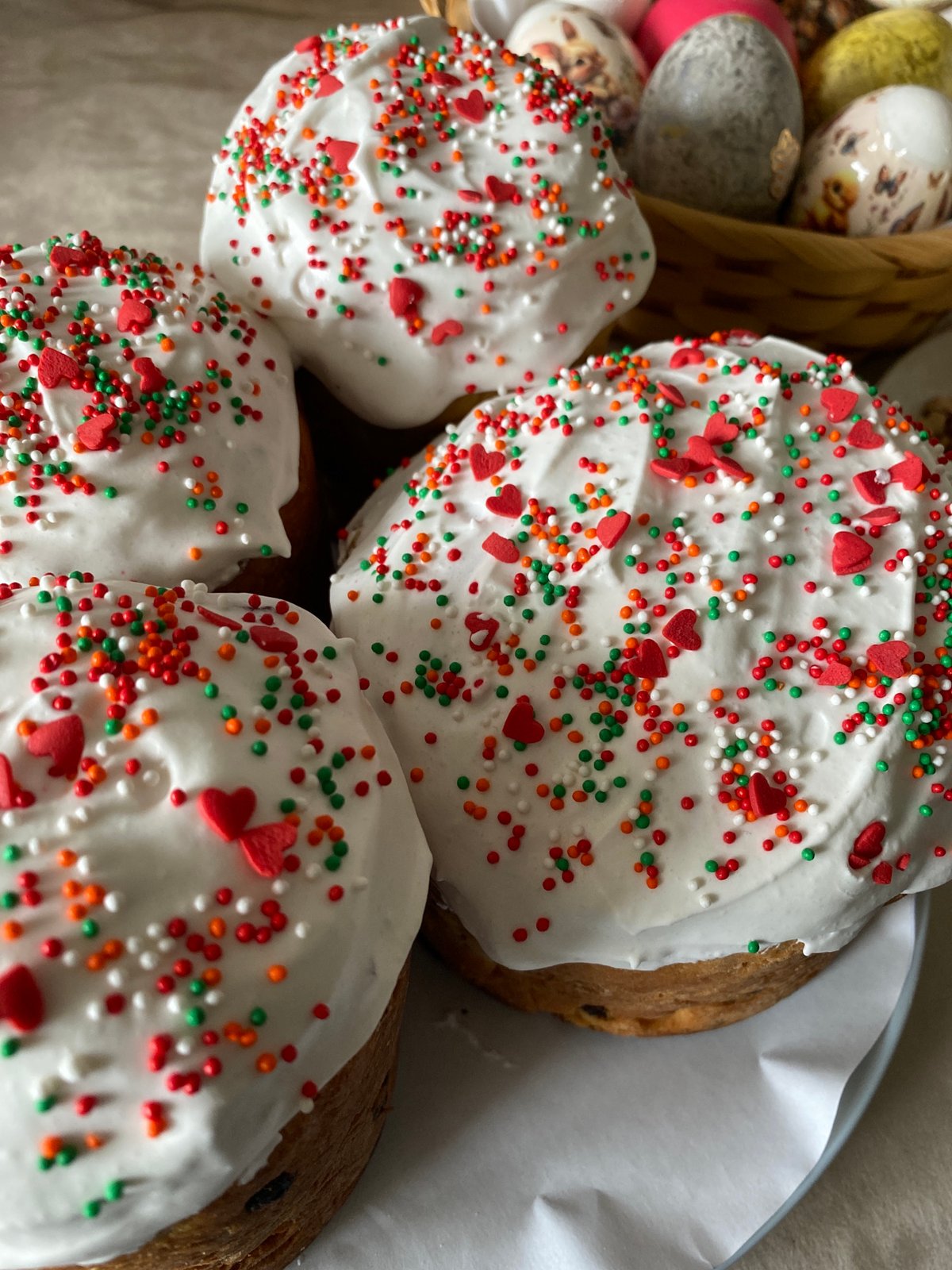 Easter celebrations and household moments captured in Chaikovsky, Russia